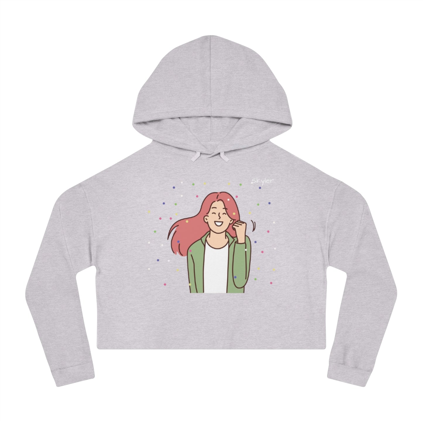 Women’s Cropped Hooded Sweatshirt