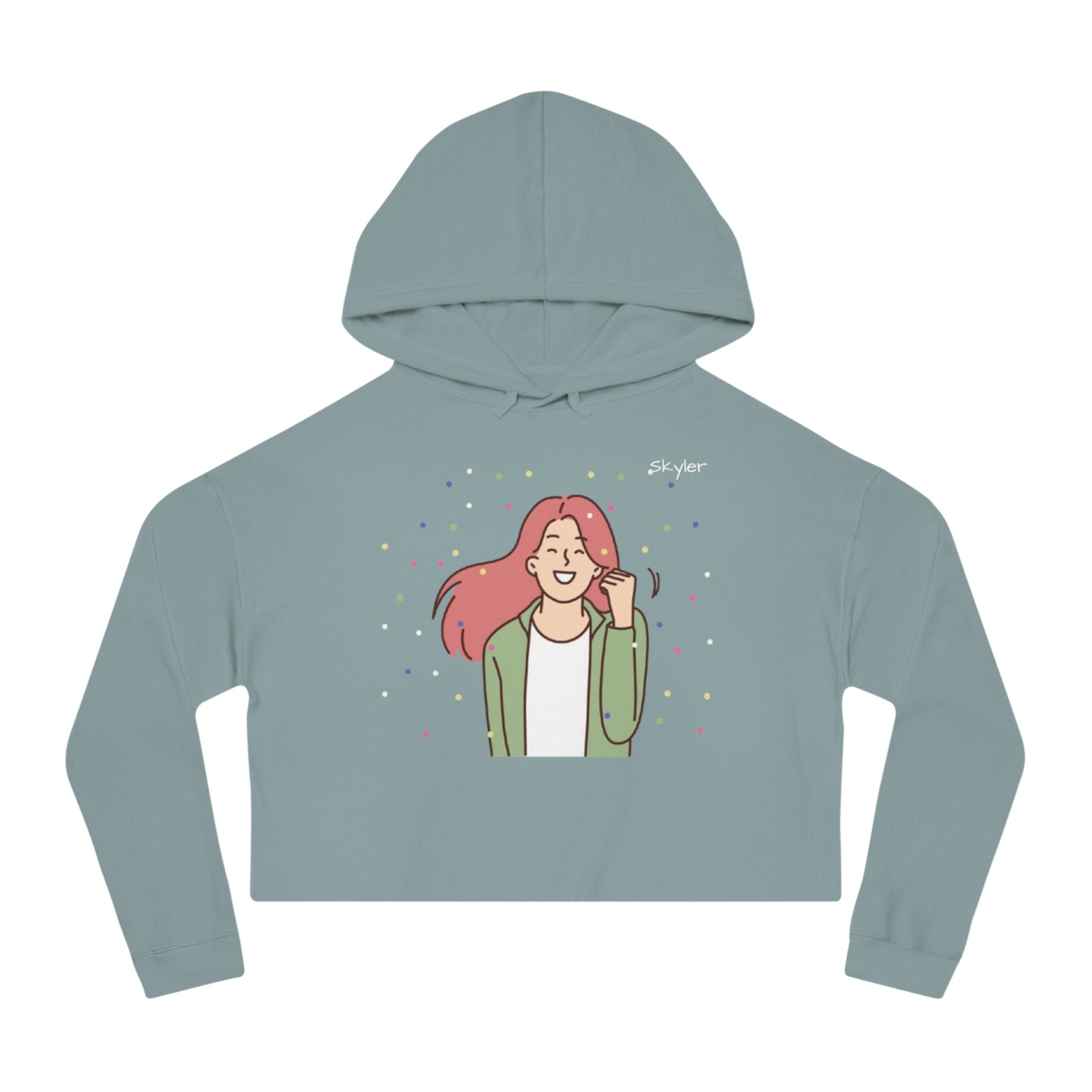 Women’s Cropped Hooded Sweatshirt