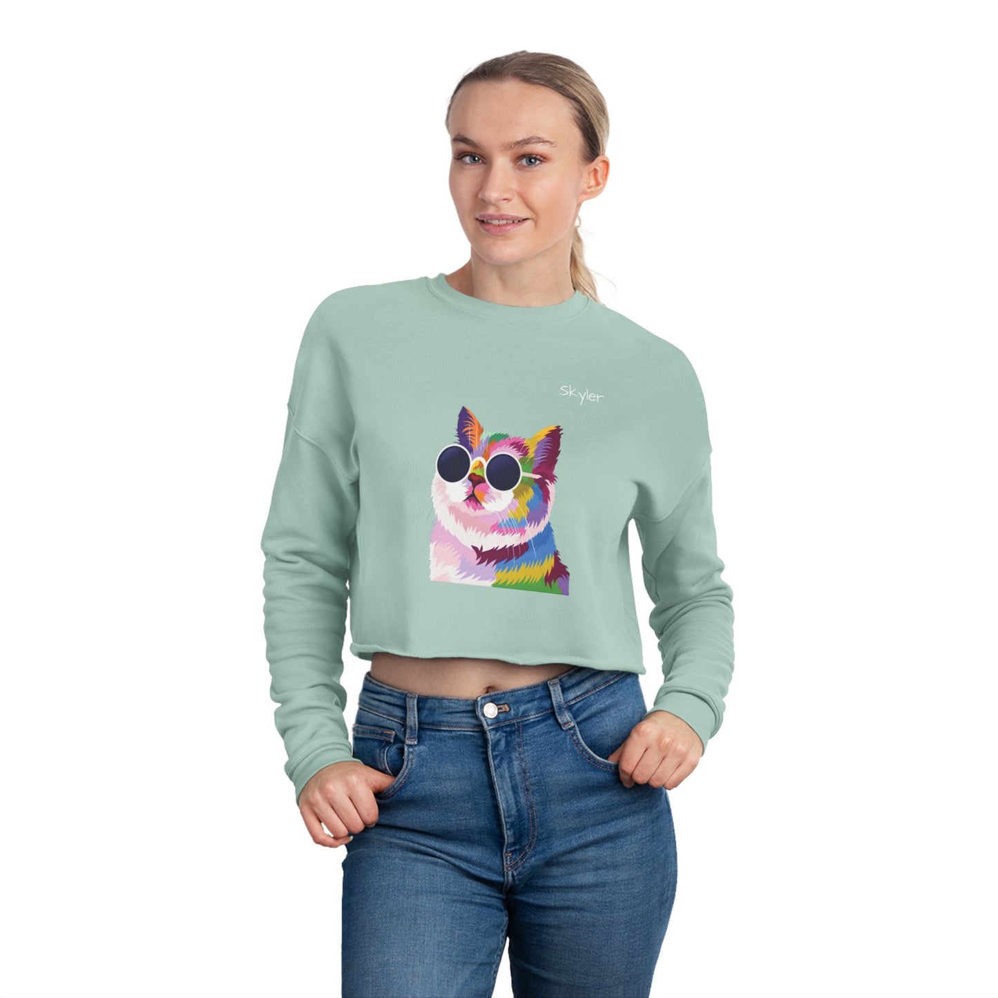 Women's Cropped Sweatshirt