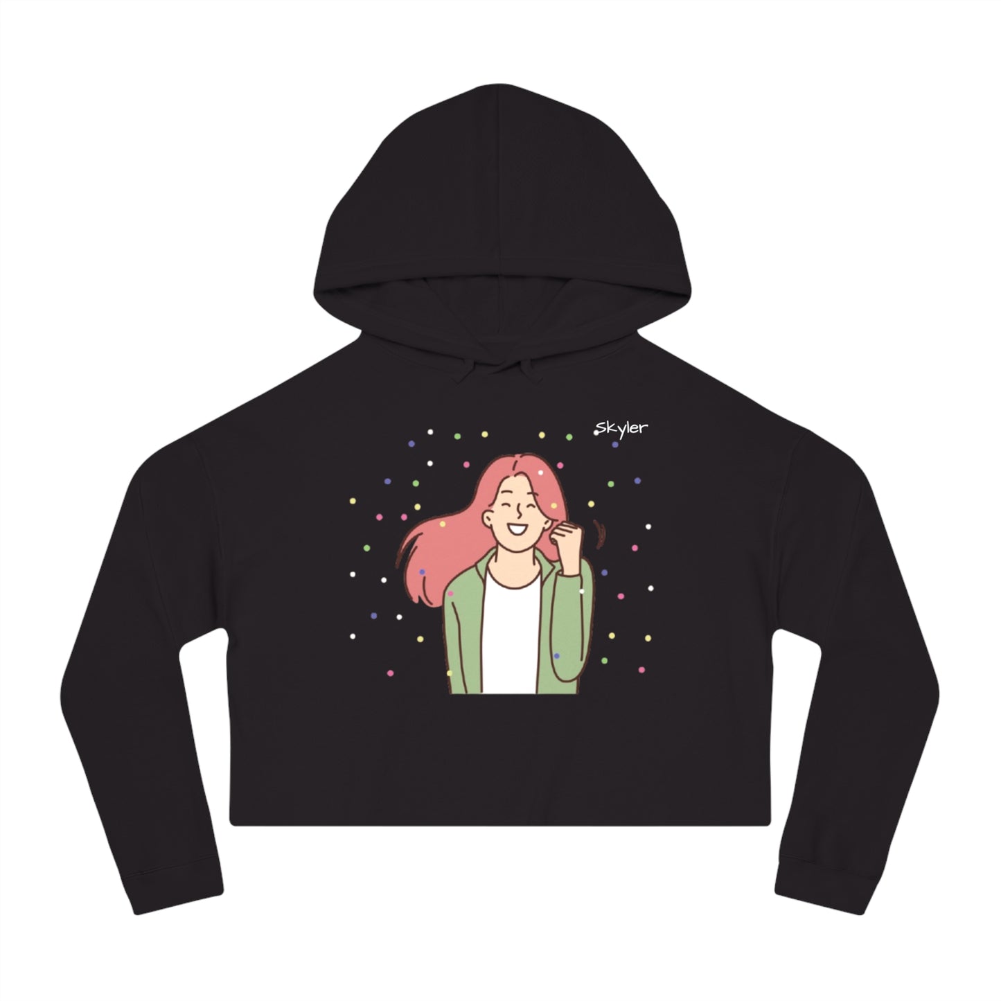 Women’s Cropped Hooded Sweatshirt