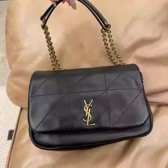 Buy First Copy Ysl Jamie 4.3 Shoulder Bag In Microfiber Leather