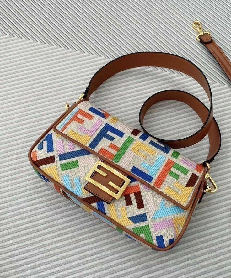 Buy First Copy Fendi Baguette Handbag With Sling