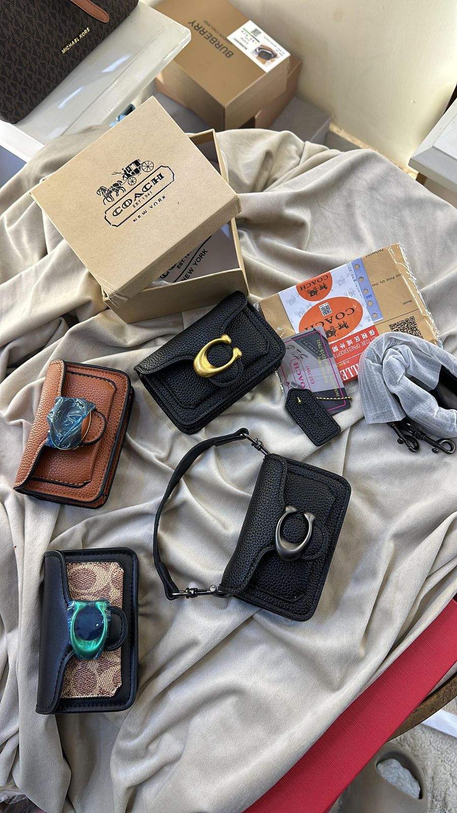 Buy First Copy Coach Mini Tabby Bag