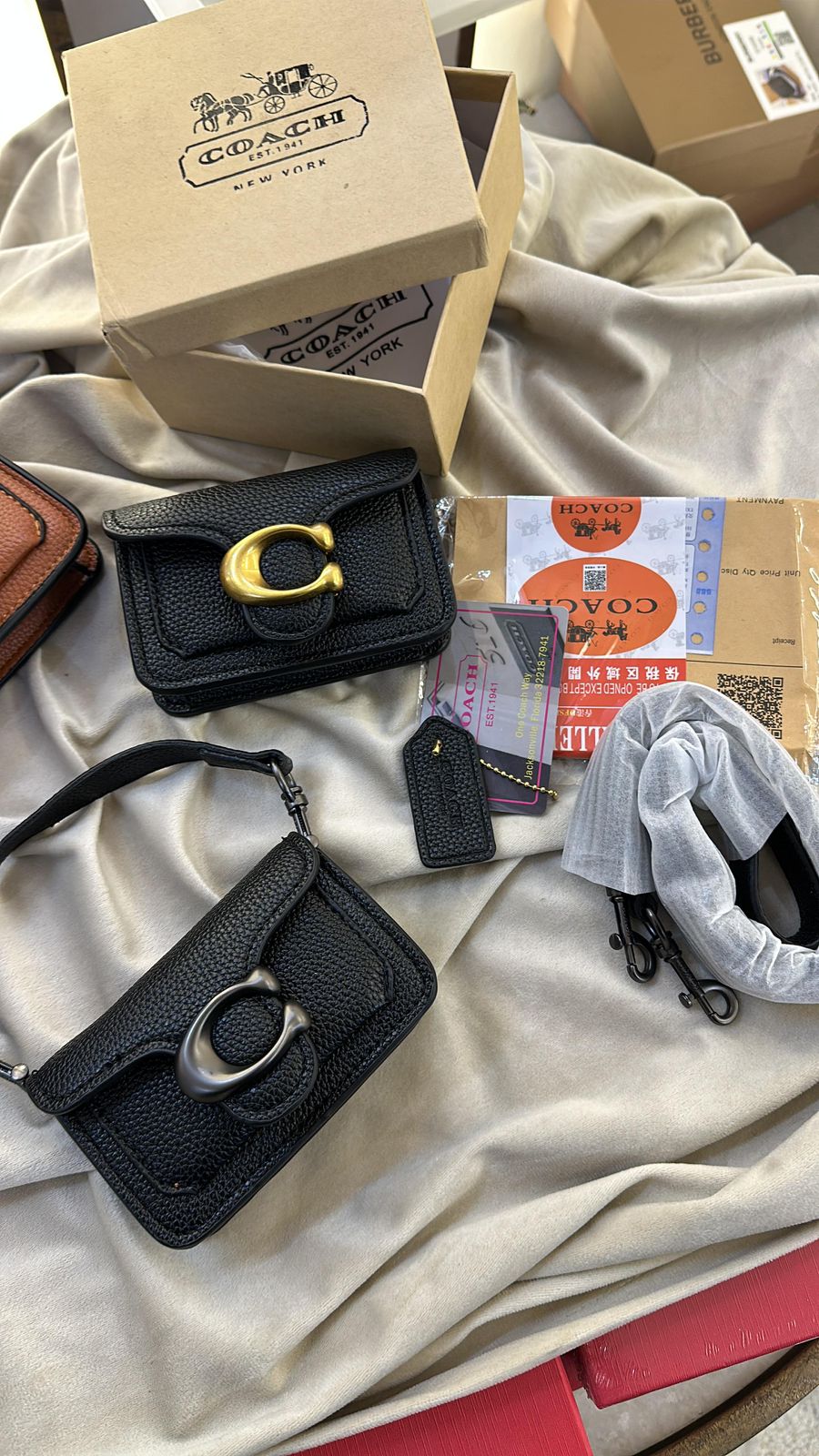 Buy First Copy Coach Mini Tabby Bag