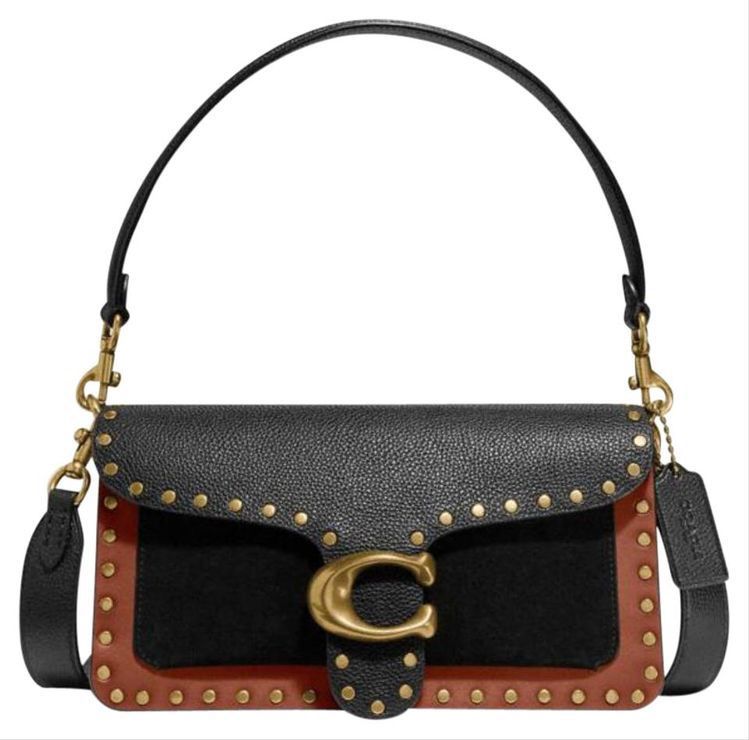 Buy First Copy Coach Tabby Studded Shoulder Bag