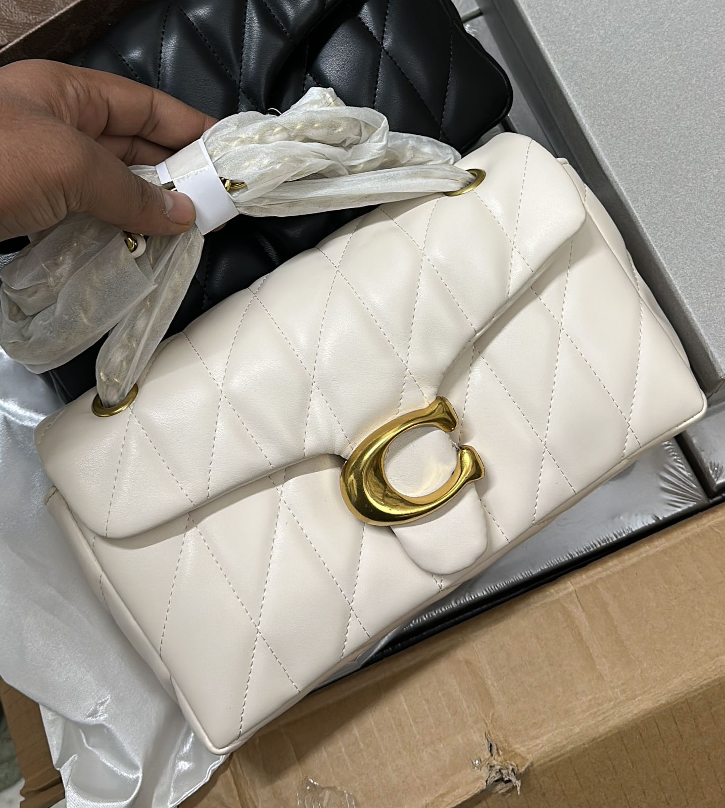 Buy First Copy Coach Pillow Tabby Sling Bag