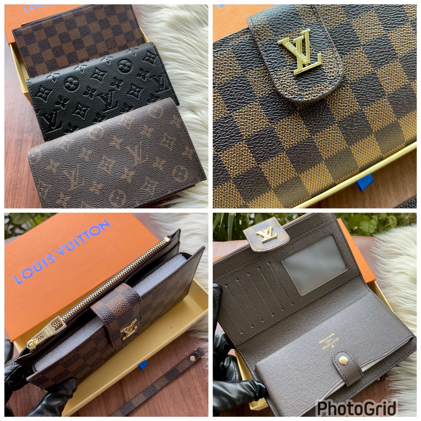 Buy First Copy Louis Vuitton Two Fold Book Wallet - Master Quality 7A Mirror at Lowest Price Online India