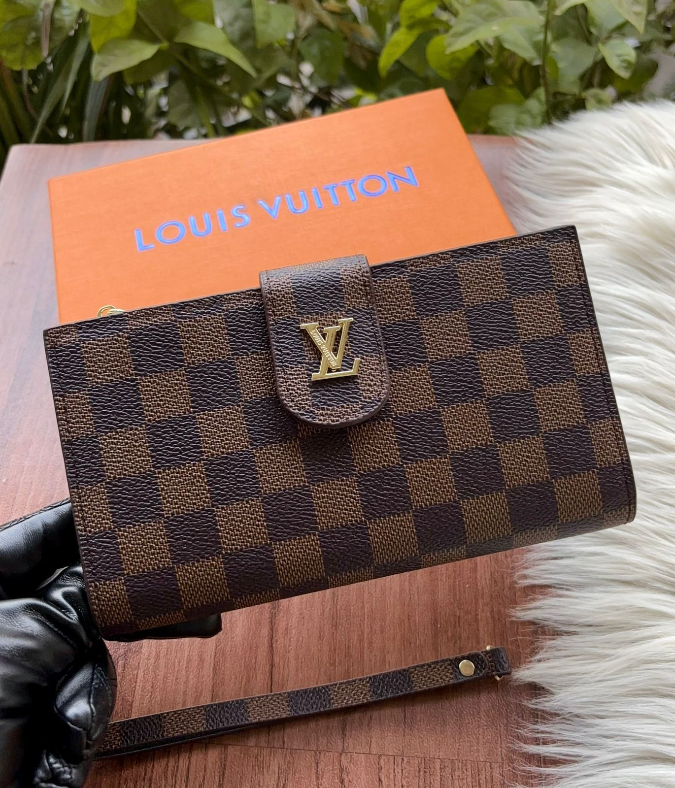 Buy First Copy Louis Vuitton Two Fold Book Wallet - Master Quality 7A Mirror at Lowest Price Online India