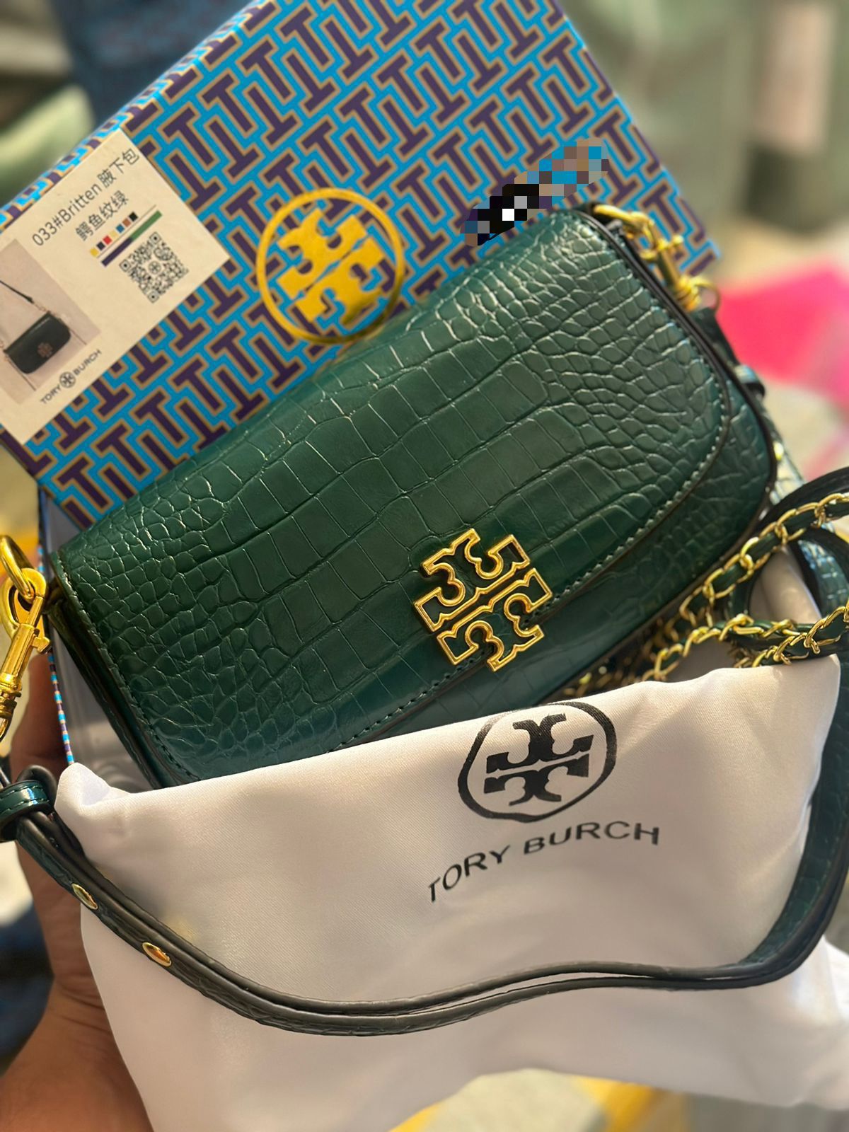 Buy First Copy Tory Burch Britten Sling Bag - Master Quality 7A Mirror at Lowest Price Online India