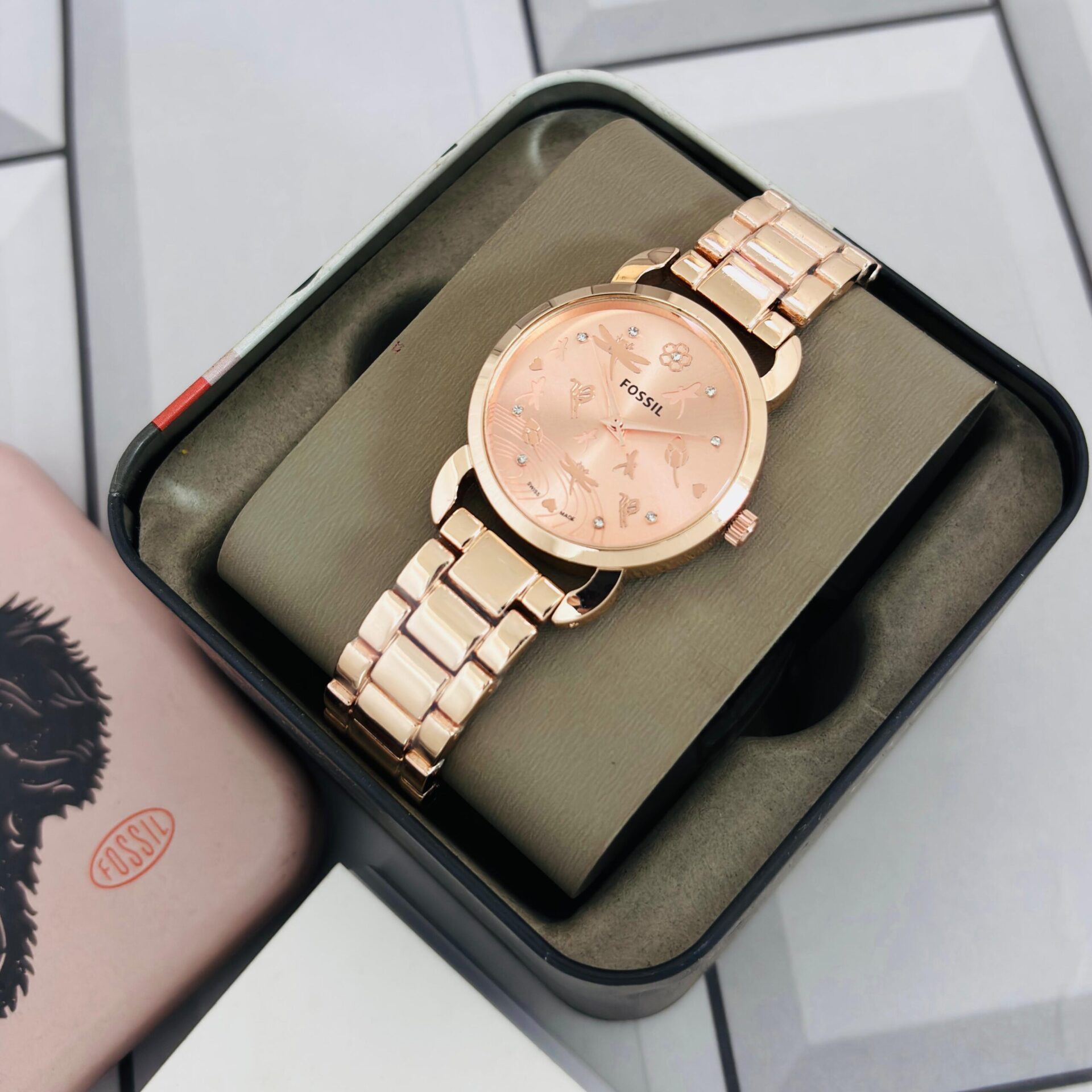 Buy First Copy Fossil Carlie Es5156 For Woman - Master Quality 7A Mirror at Lowest Price Online India