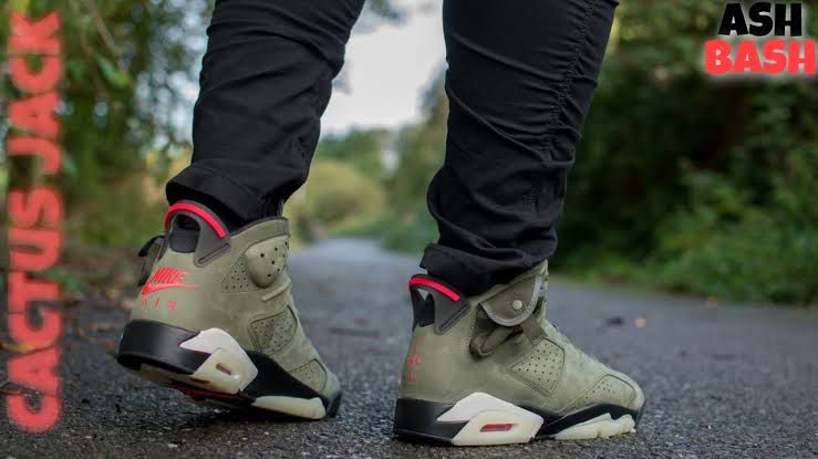 Buy First Copy Jordan Retro 6 Jack Cactus - Master Quality 7A Mirror at Lowest Price Online India