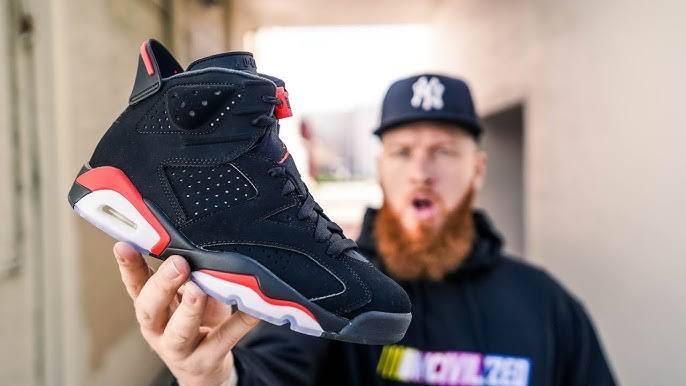 Buy First Copy Jordan 6 Infrared - Master Quality 7A Mirror at Lowest Price Online India