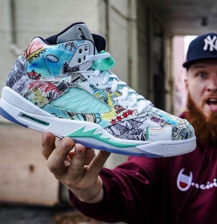 Buy First Copy Jordan Retro 5 Wings - Master Quality 7A Mirror at Lowest Price Online India