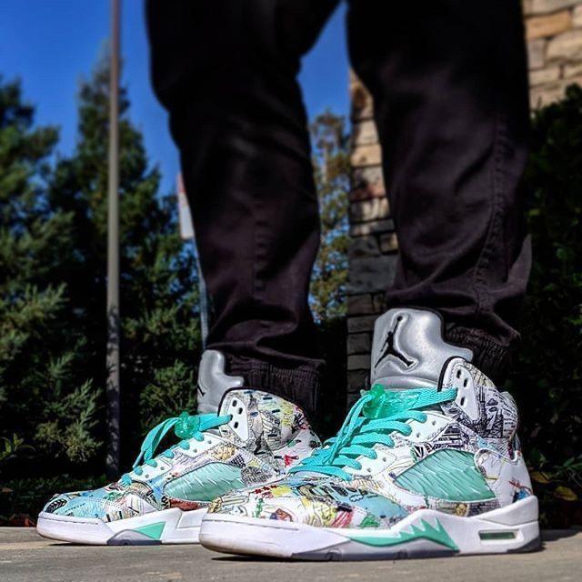 Buy First Copy Jordan Retro 5 Wings - Master Quality 7A Mirror at Lowest Price Online India