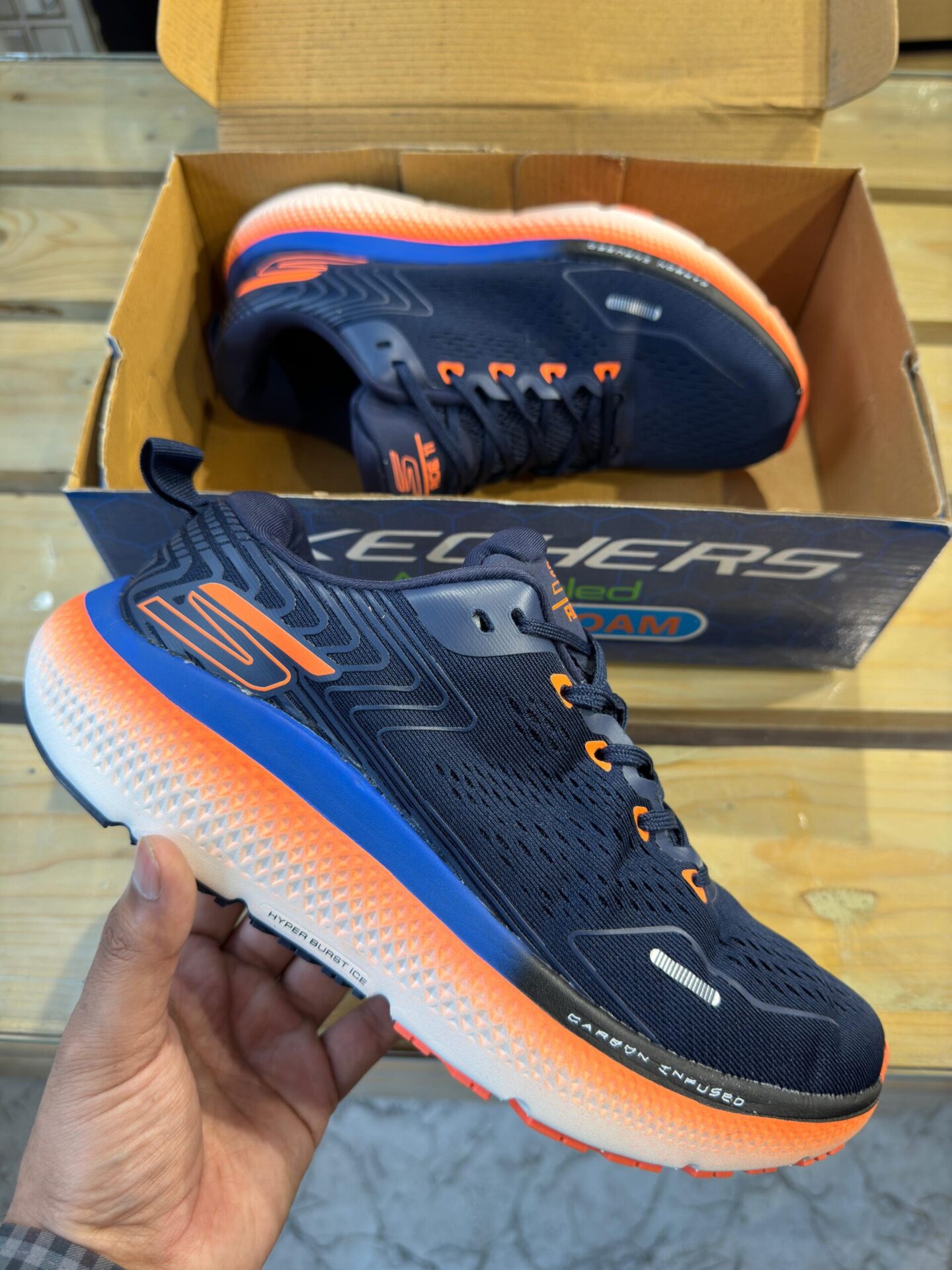 Buy First Copy Skechers Carbon Infused Ride 11 Shoes - Master Quality 7A Mirror at Lowest Price Online India