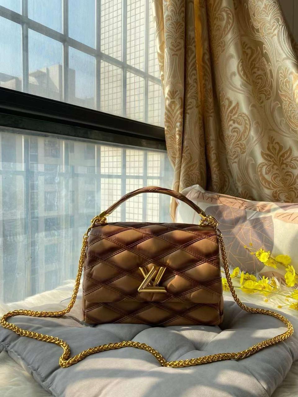 Buy First Copy Louis Vuitton New Quilt Twist Go-14 Shoulder Bag - Master Quality 7A Mirror at Lowest Price Online India
