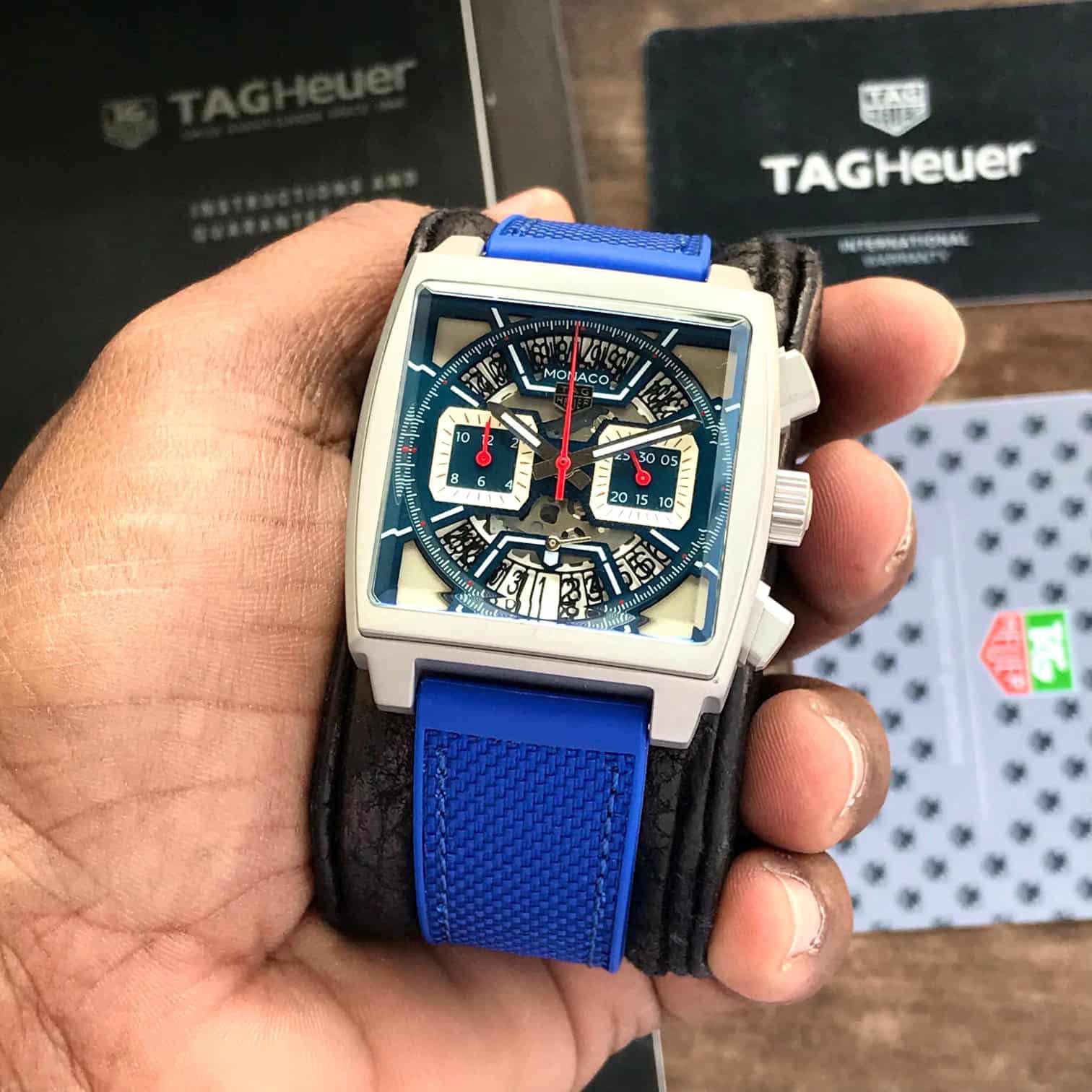 Buy First Copy Tag Heuer Monaco Men’s Watch 42mm - Master Quality 7A Mirror at Lowest Price Online India