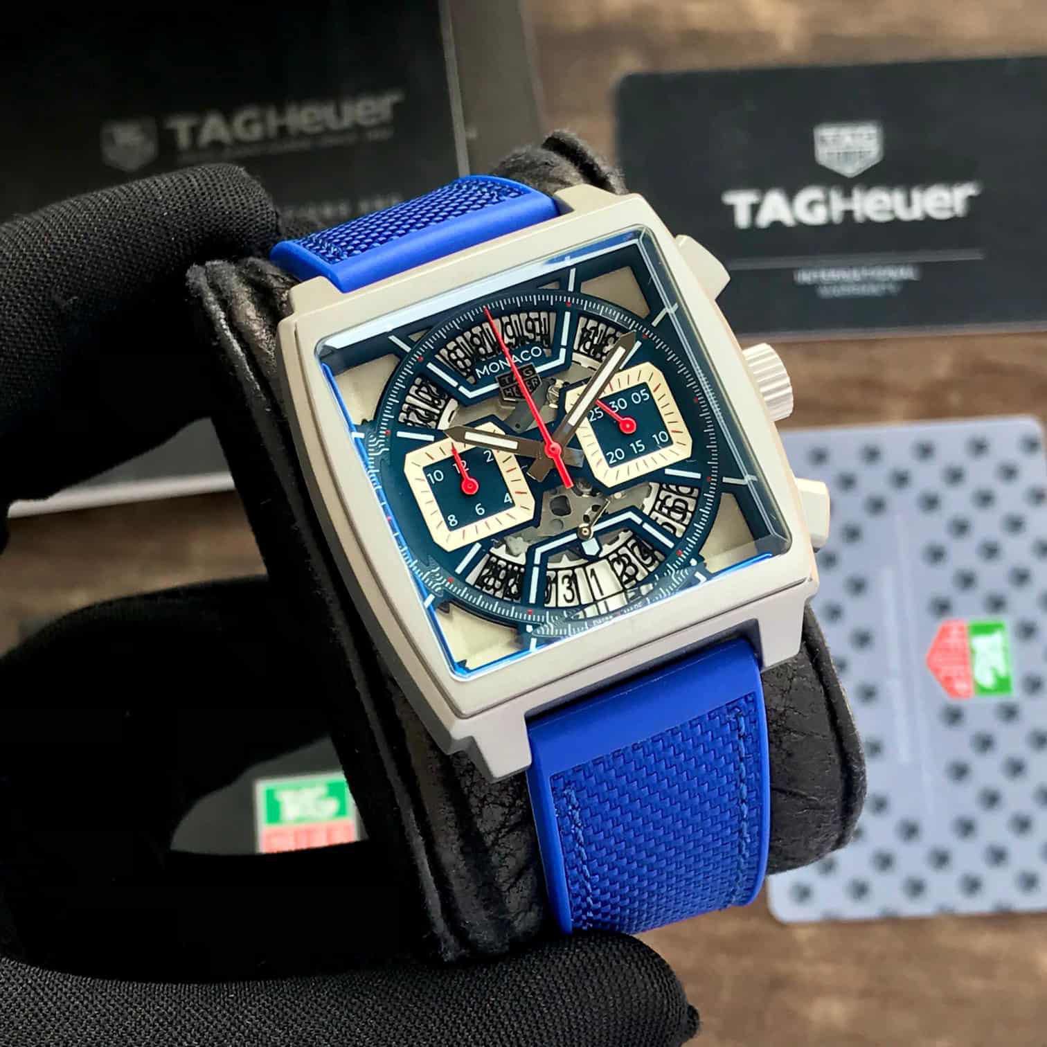 Buy First Copy Tag Heuer Monaco Men’s Watch 42mm - Master Quality 7A Mirror at Lowest Price Online India
