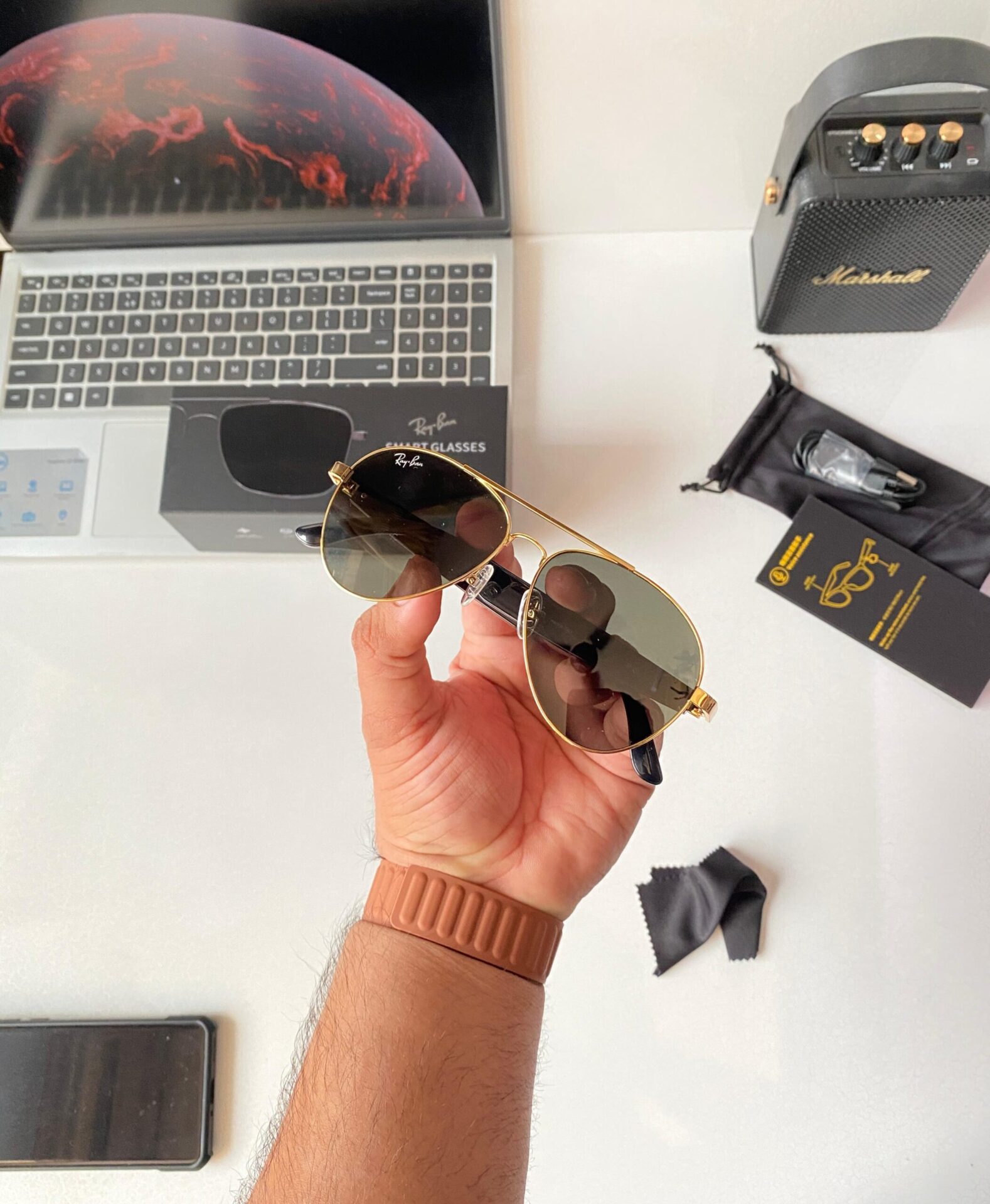 Buy First Copy Ray Ban Meta Smart Glasses - Master Quality 7A Mirror at Lowest Price Online India