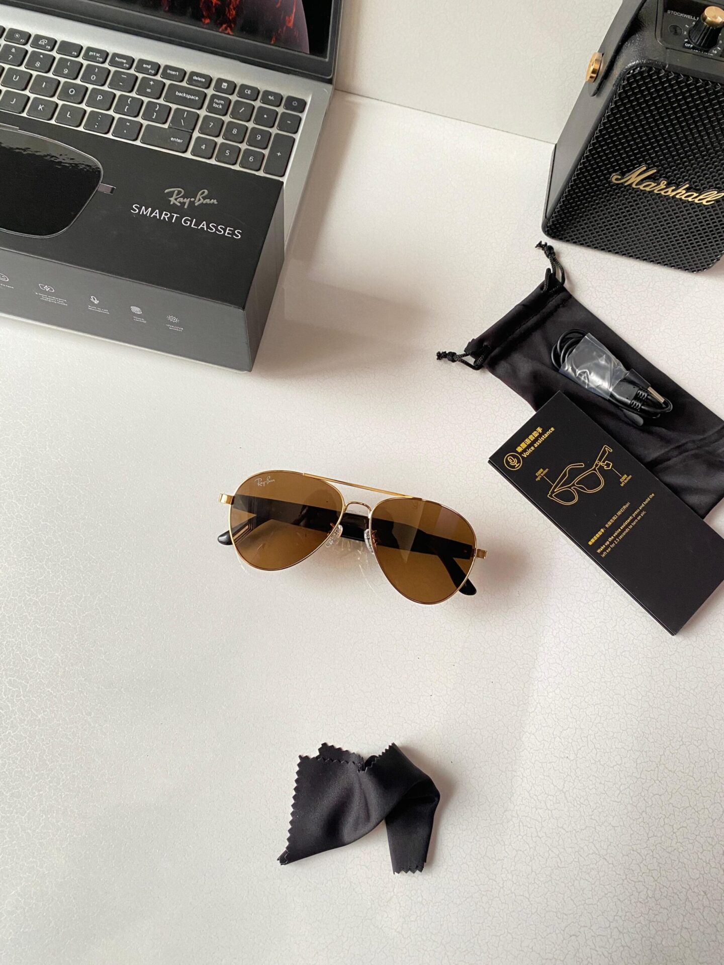 Buy First Copy Ray Ban Meta Smart Glasses - Master Quality 7A Mirror at Lowest Price Online India