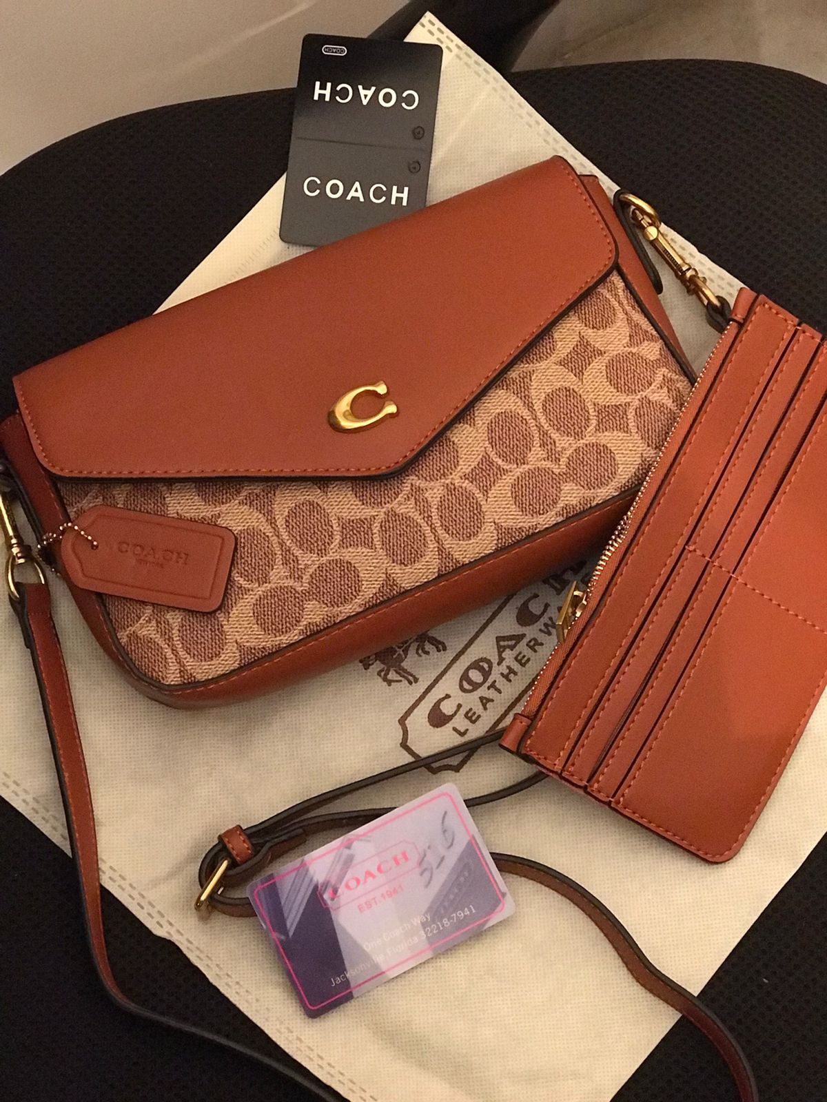 Buy First Copy Coach Felicie Sling Bag - Master Quality 7A Mirror at Lowest Price Online India