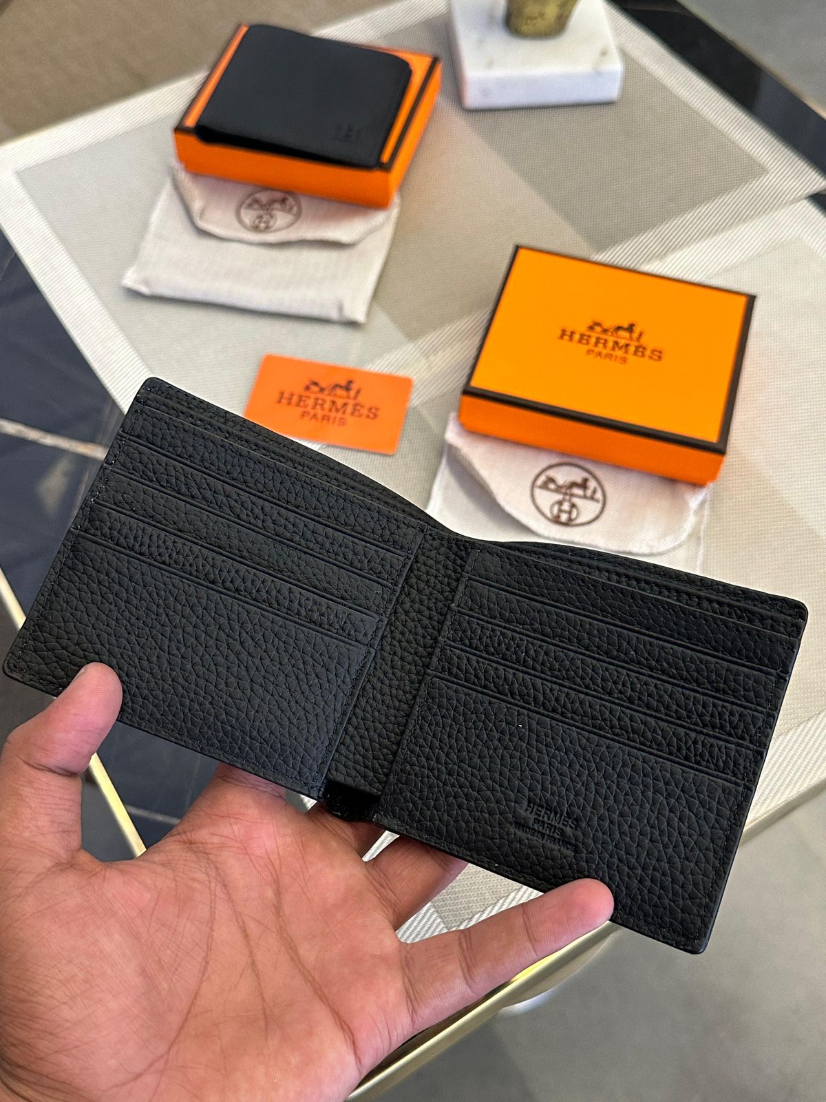 Buy First Copy Hermes Mens Wallet - Master Quality 7A Mirror at Lowest Price Online India