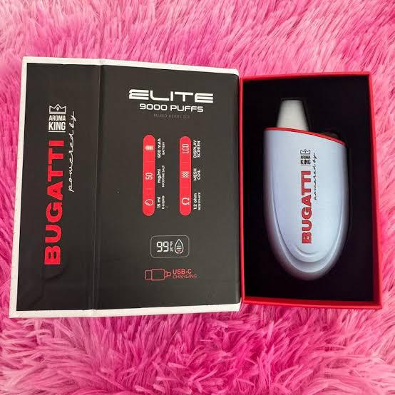 Buy First Copy Bugatti Vape 9000 Puffs - Master Quality 7A Mirror at Lowest Price Online India