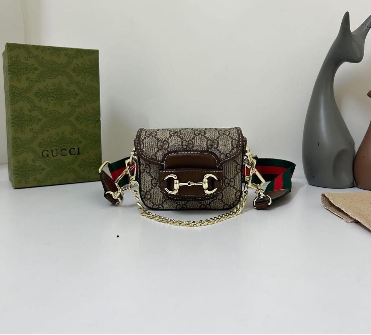 Buy First Copy Gucci Horsebit 1955 Shoulder Bag - Master Quality 7A Mirror at Lowest Price Online India