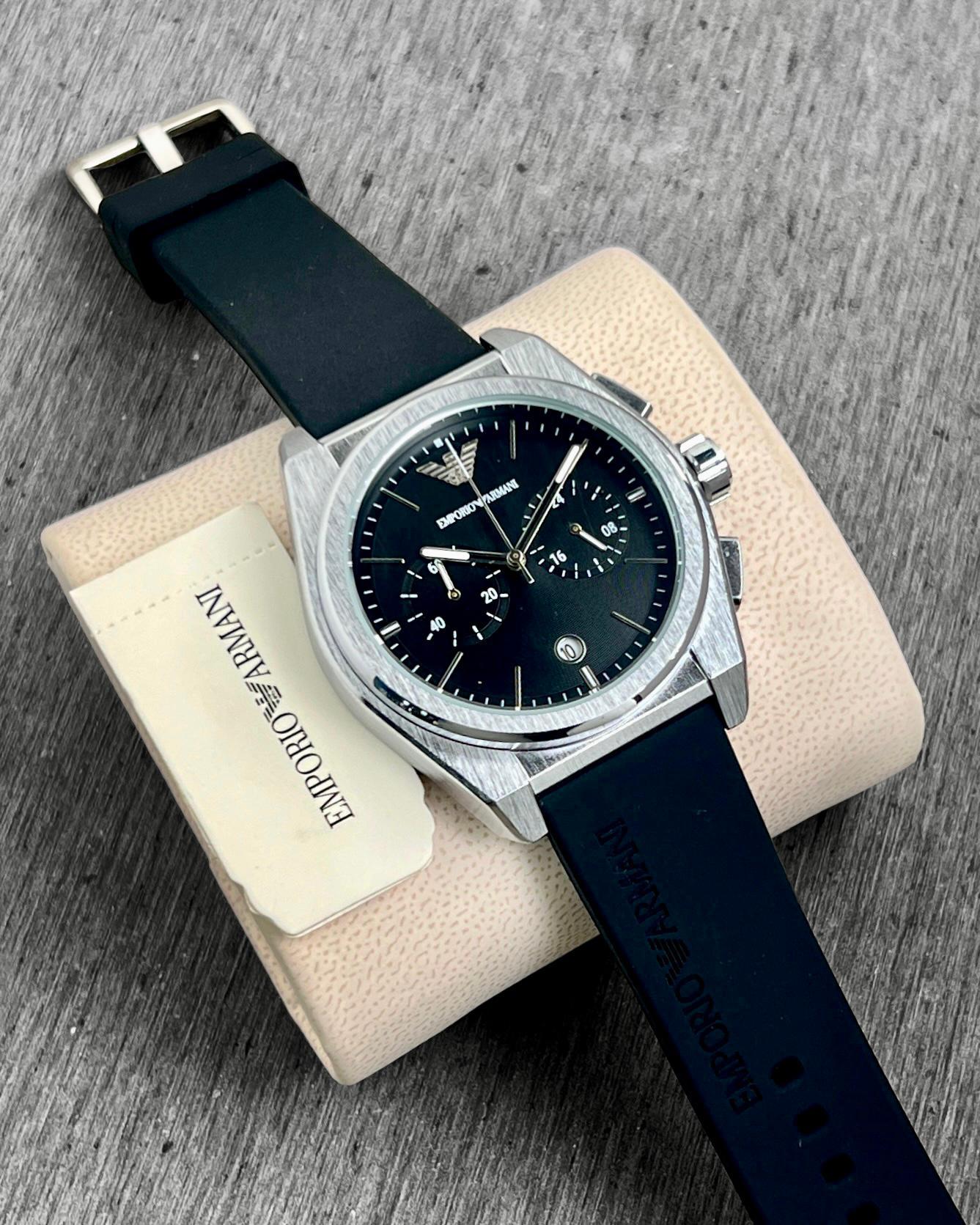 Buy First Copy Emporio Armani Men’s Chronograph Watch - Master Quality 7A Mirror at Lowest Price Online India