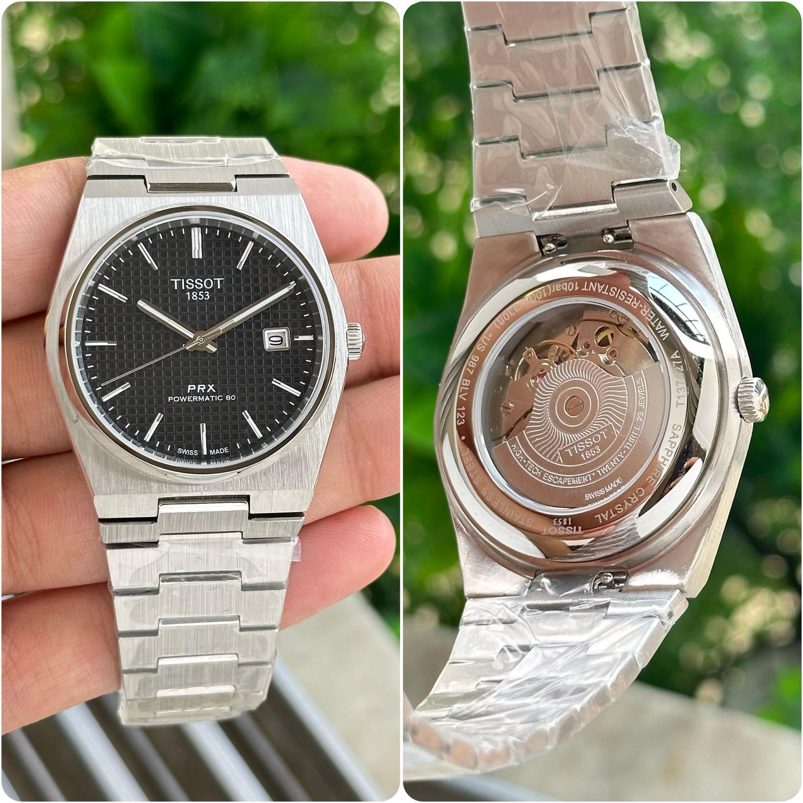 Buy First Copy Tissot Prx Powermatic 80 Men’s Automatic Watch - Master Quality 7A Mirror at Lowest Price Online India