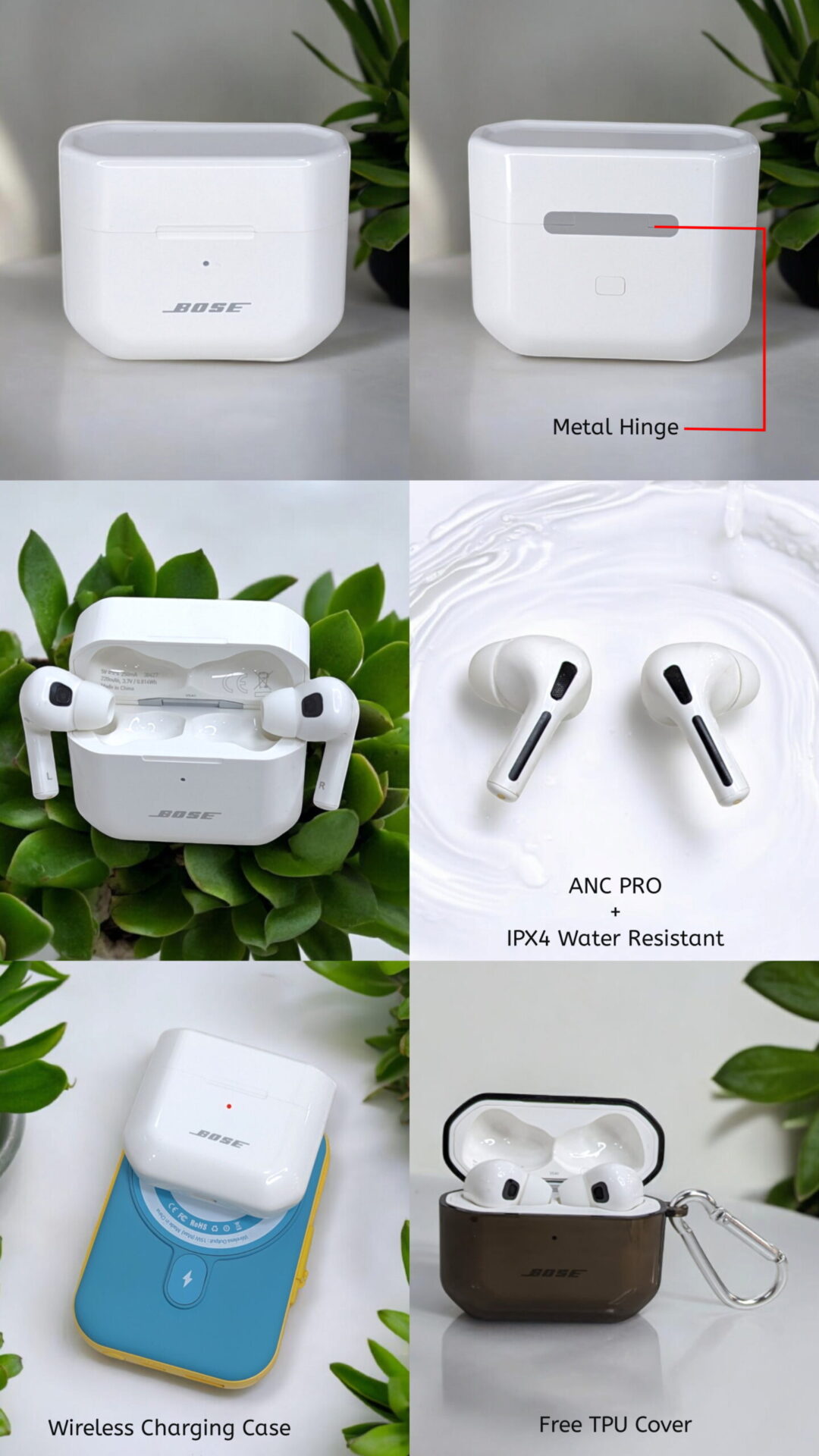 Buy First Copy Bose Quietcomfort Ultra Wireless Noise Cancelling Earbuds - Master Quality 7A Mirror at Lowest Price Online India
