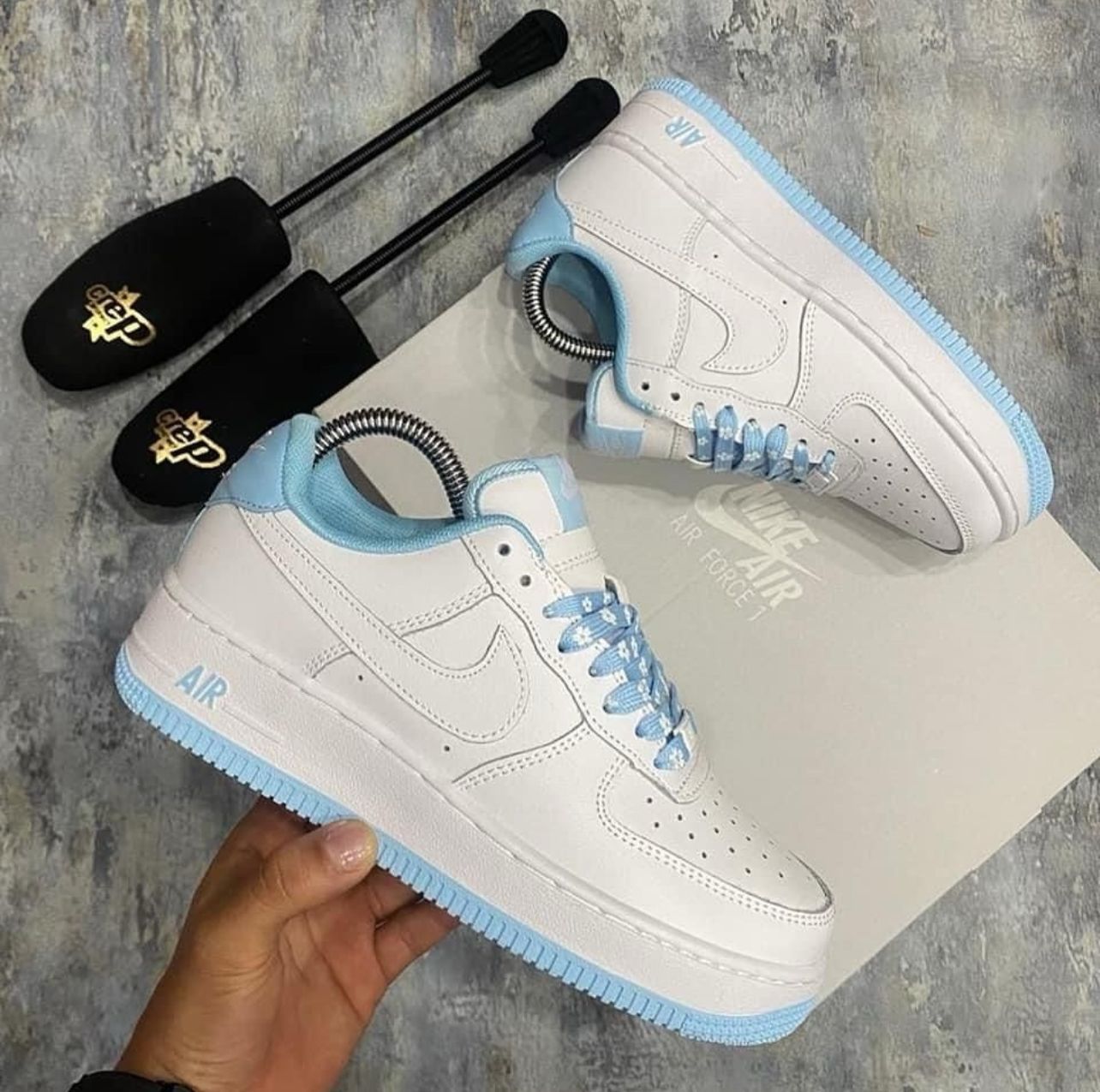 Buy First Copy Nike Air Force One Og Light Sky Blue - Master Quality 7A Mirror at Lowest Price Online India