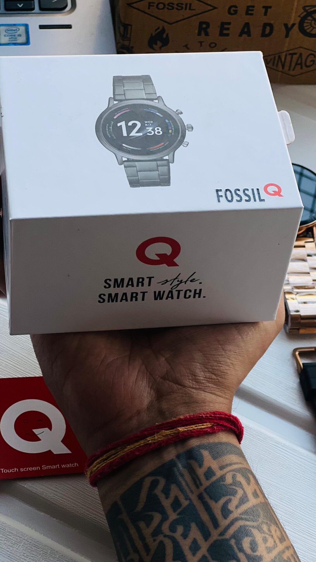 Buy First Copy Fossil Q Smartwatch With Logo - Master Quality 7A Mirror at Lowest Price Online India