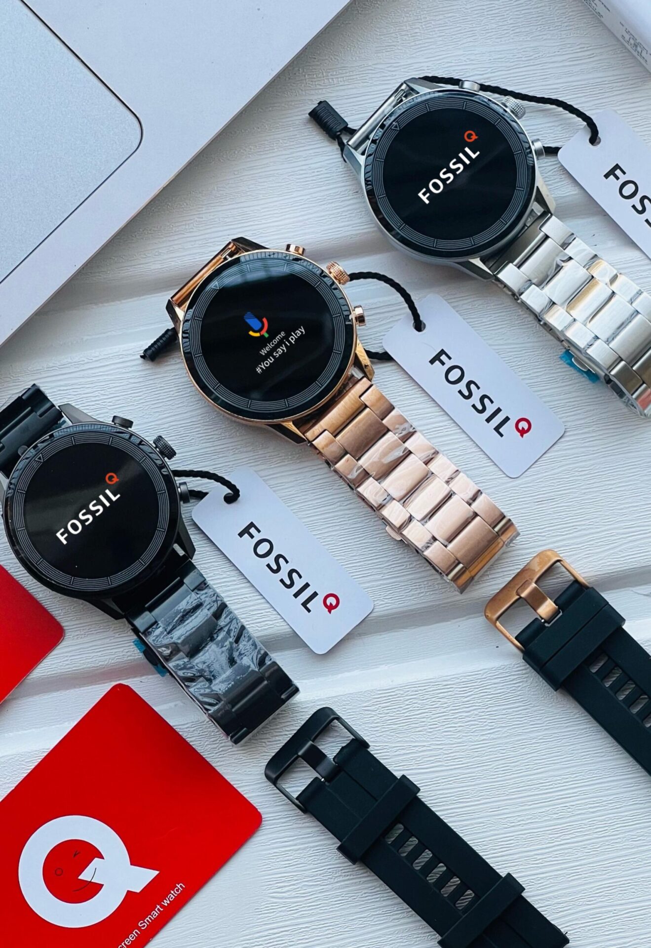 Buy First Copy Fossil Q Smartwatch With Logo - Master Quality 7A Mirror at Lowest Price Online India