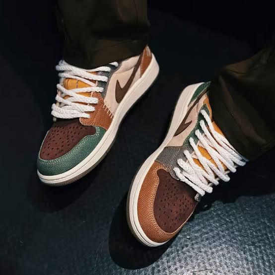 Buy First Copy Jordan Cut Low Voodoo Men’s Sneakers - Master Quality 7A Mirror at Lowest Price Online India