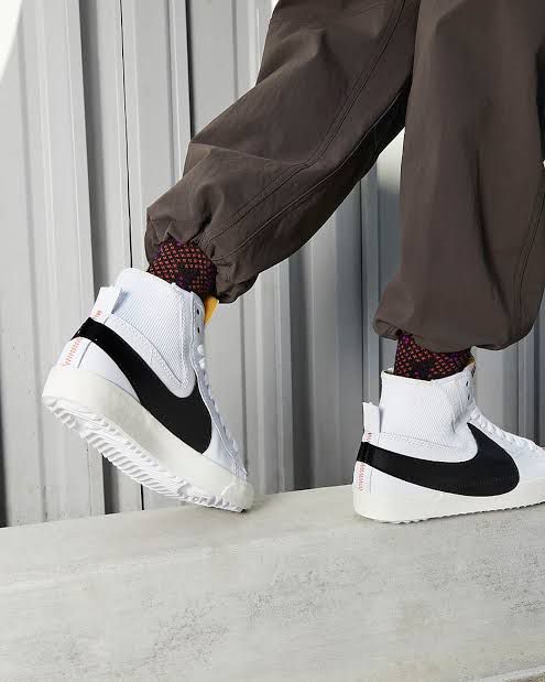 Buy First Copy Nike Blazer Mid’77 Jumbo High Ankle - Master Quality 7A Mirror at Lowest Price Online India