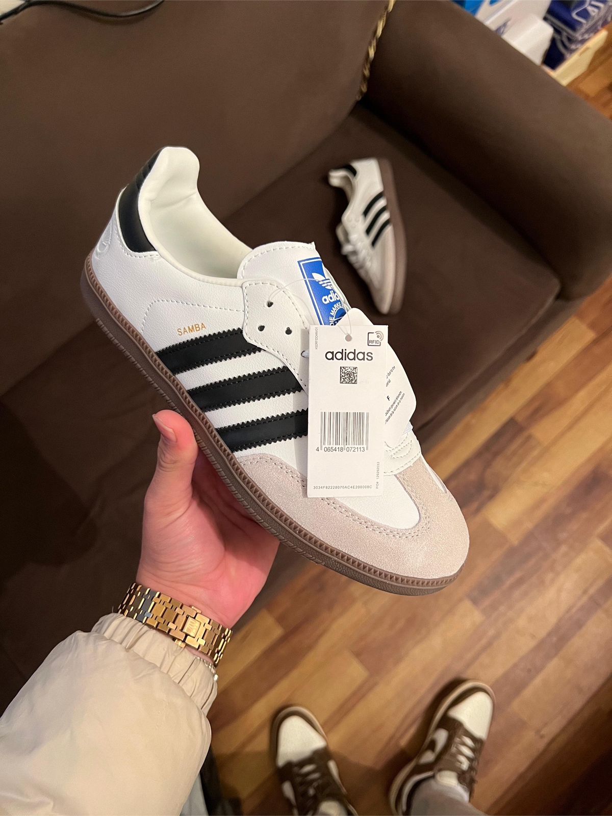 Buy First Copy Adidas Samba Shoe For Men - Master Quality 7A Mirror at Lowest Price Online India