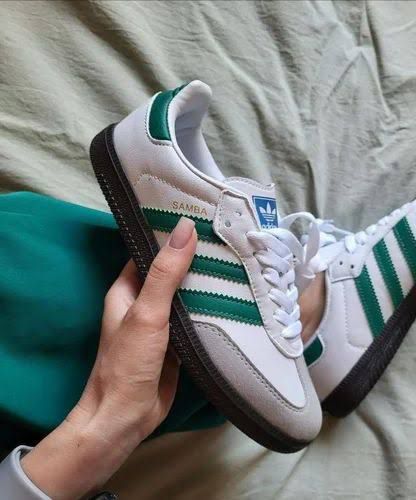 Buy First Copy Adidas Samba Shoe For Men (Green) - Master Quality 7A Mirror at Lowest Price Online India