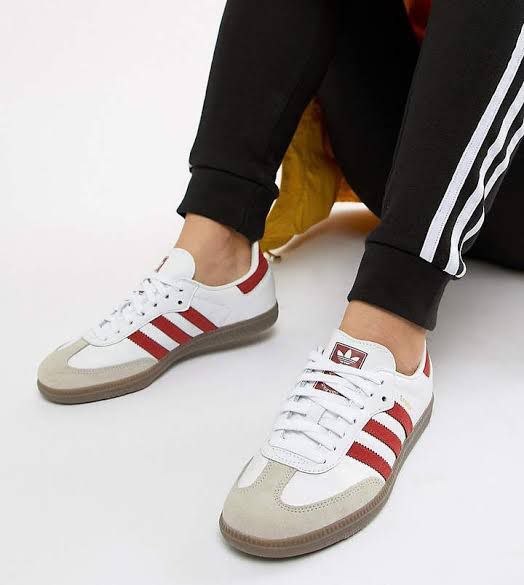 Buy First Copy Adidas Samba Red Shoe For Men - Master Quality 7A Mirror at Lowest Price Online India