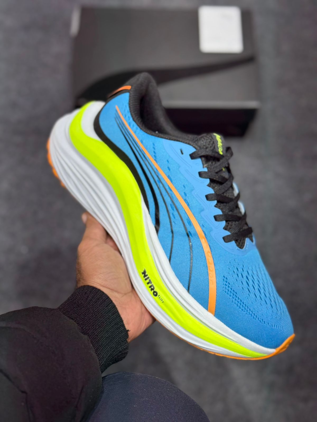 Buy First Copy Puma Magmax Nitro Elite Shoe - Master Quality 7A Mirror at Lowest Price Online India