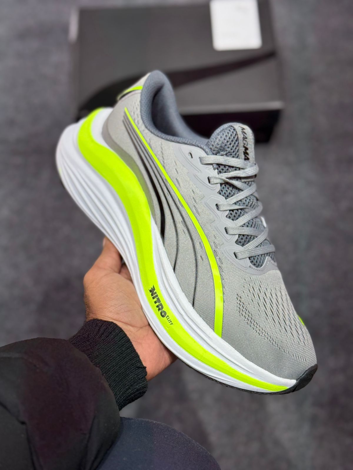 Buy First Copy Puma Magmax Nitro Elite Shoe - Master Quality 7A Mirror at Lowest Price Online India