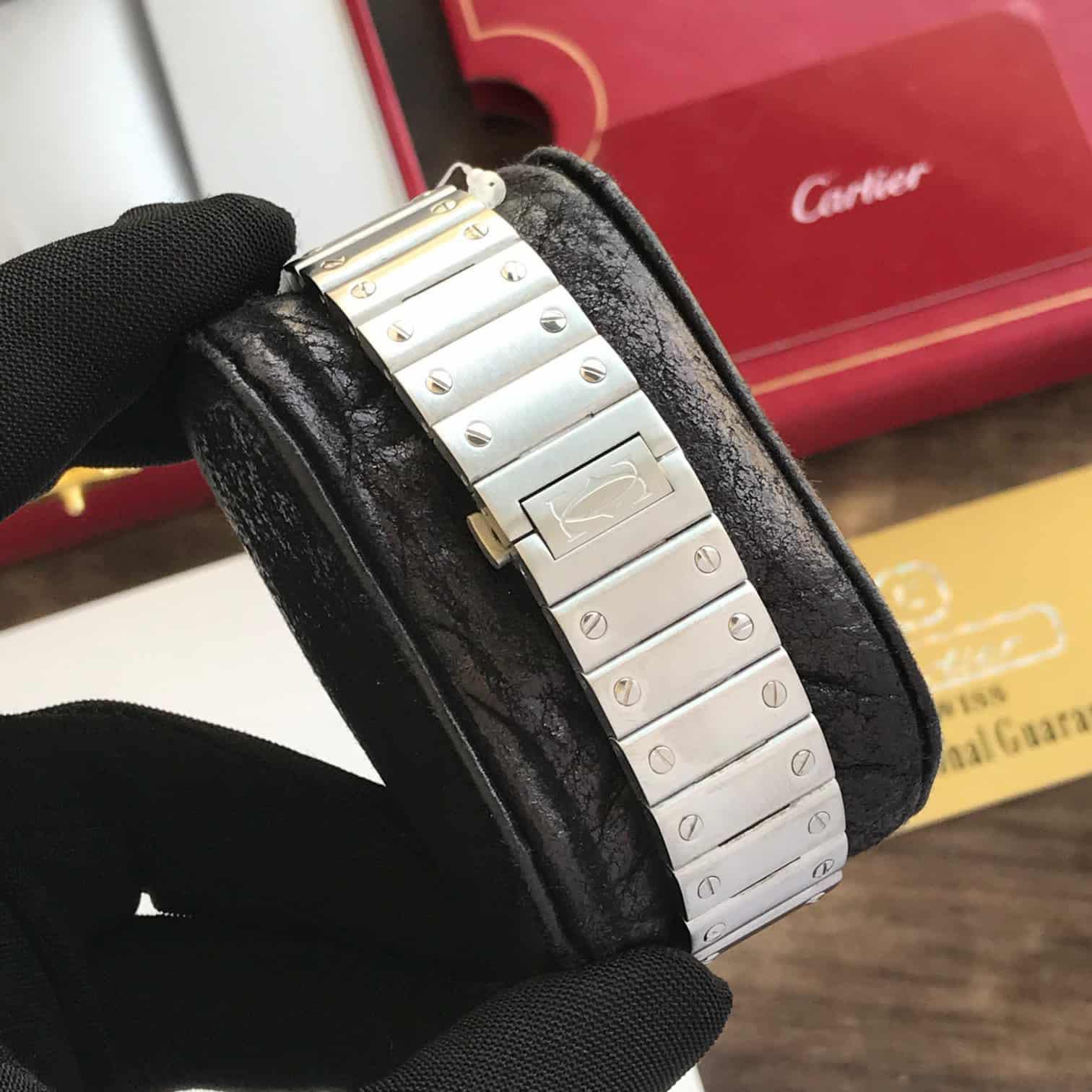 Buy First Copy Cartier Santos Automatic Men’s Watch - Master Quality 7A Mirror at Lowest Price Online India