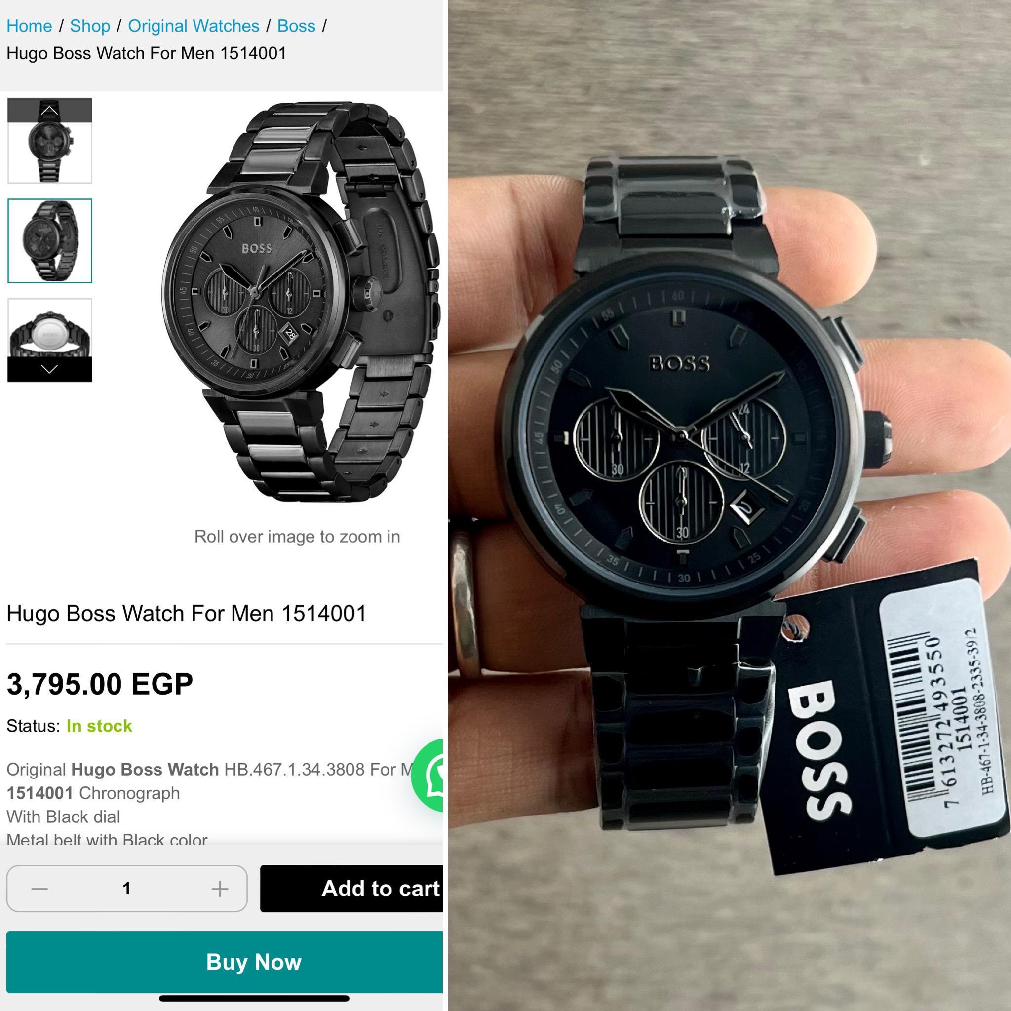 Buy First Copy Hugo Boss Trace Series Chronograph Black Dial Men’s Watch- 1514001 - Master Quality 7A Mirror at Lowest Price Online India