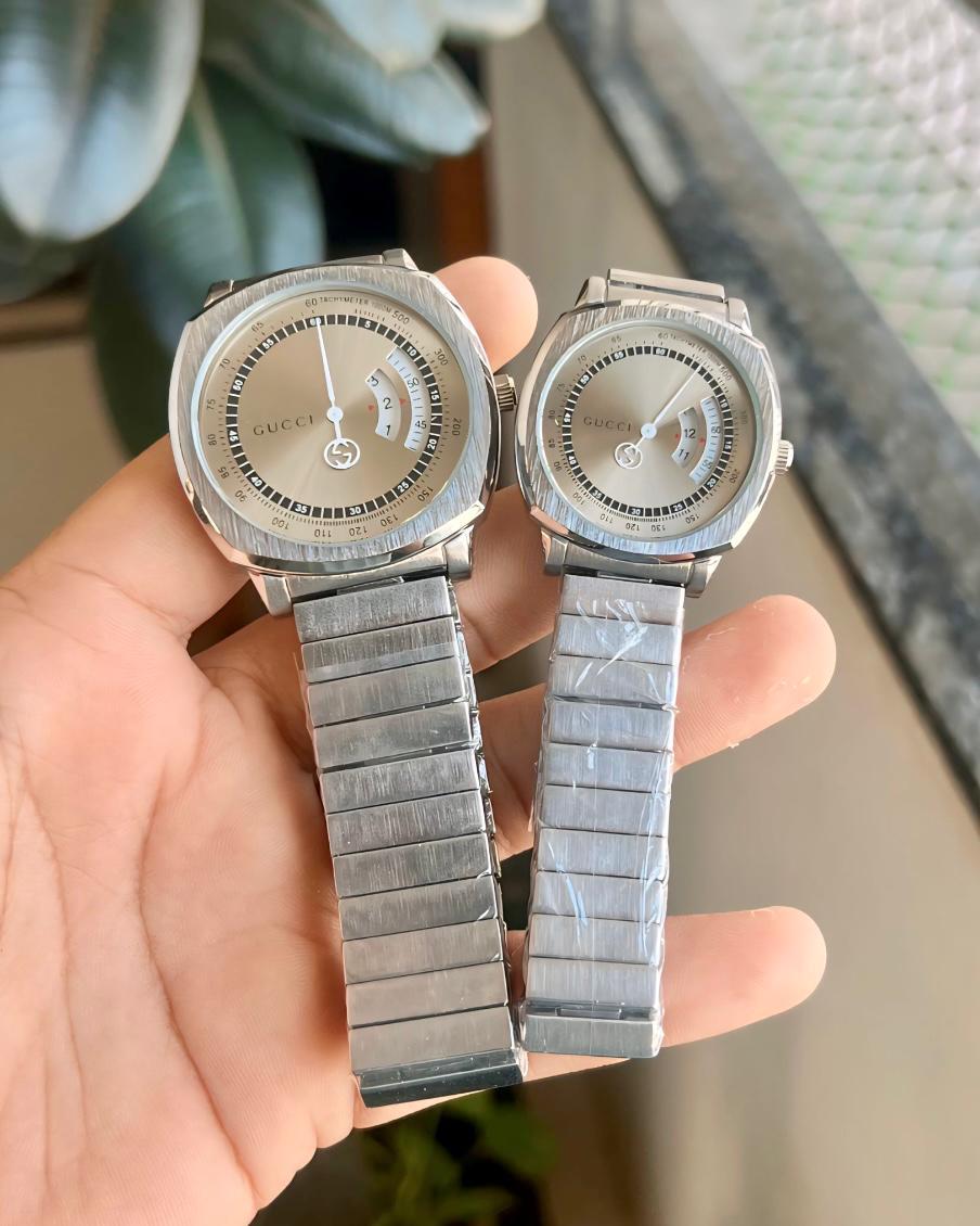 Buy First Copy Gucci couples Watches Quartz Movement - Master Quality 7A Mirror at Lowest Price Online India