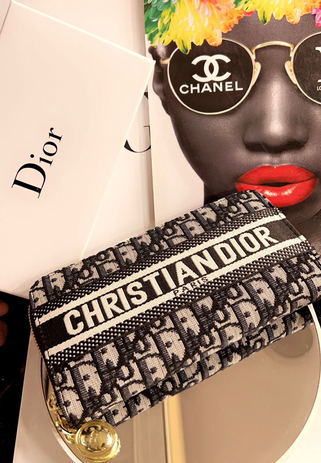 Buy First Copy Christian Dior long wallets - Master Quality 7A Mirror at Lowest Price Online India