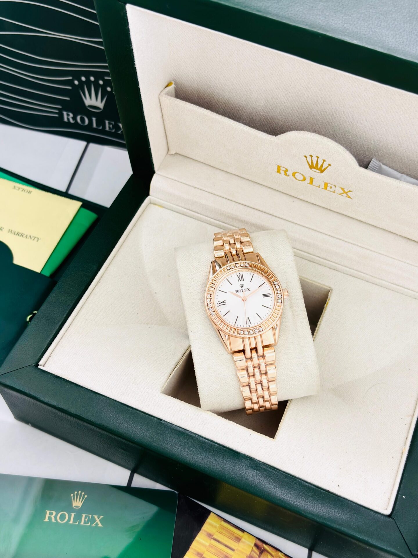Buy First Copy Rolex Ladies Quartz Watches - Master Quality 7A Mirror at Lowest Price Online India