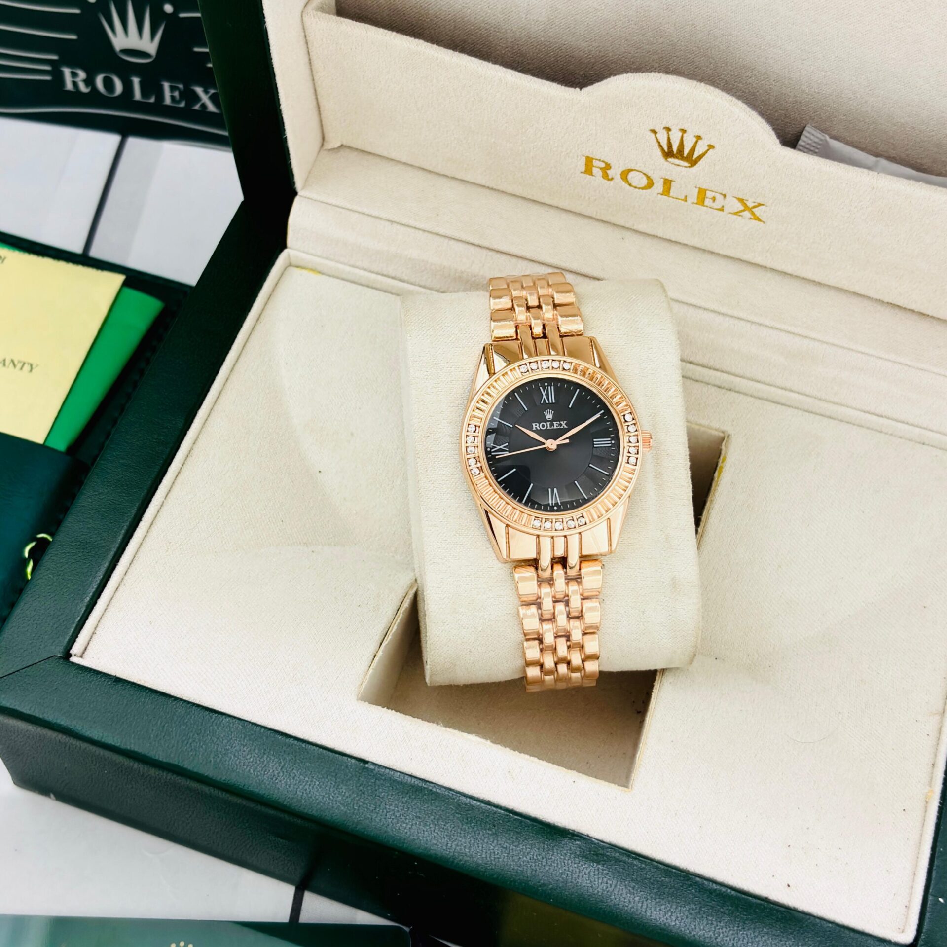Buy First Copy Rolex Ladies Quartz Watches - Master Quality 7A Mirror at Lowest Price Online India