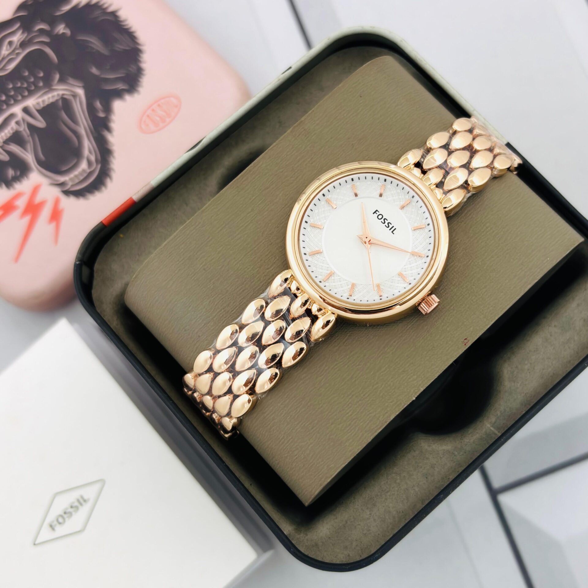 Buy First Copy Fossil Women Quartz Watches - Master Quality 7A Mirror at Lowest Price Online India