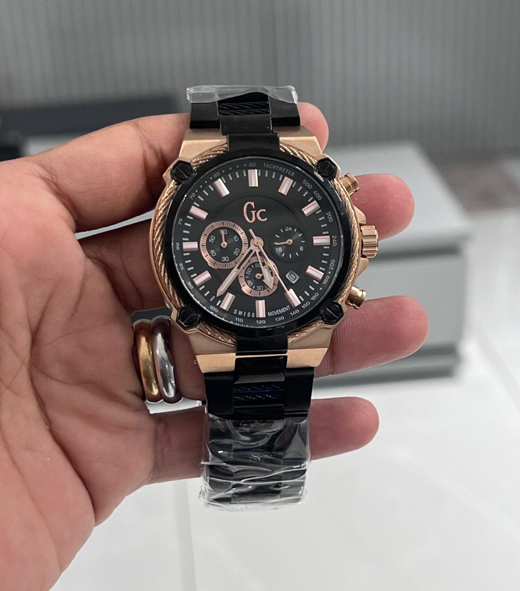 Buy First Copy Gc Battery Operated Men’s Chronograph Watch - Master Quality 7A Mirror at Lowest Price Online India
