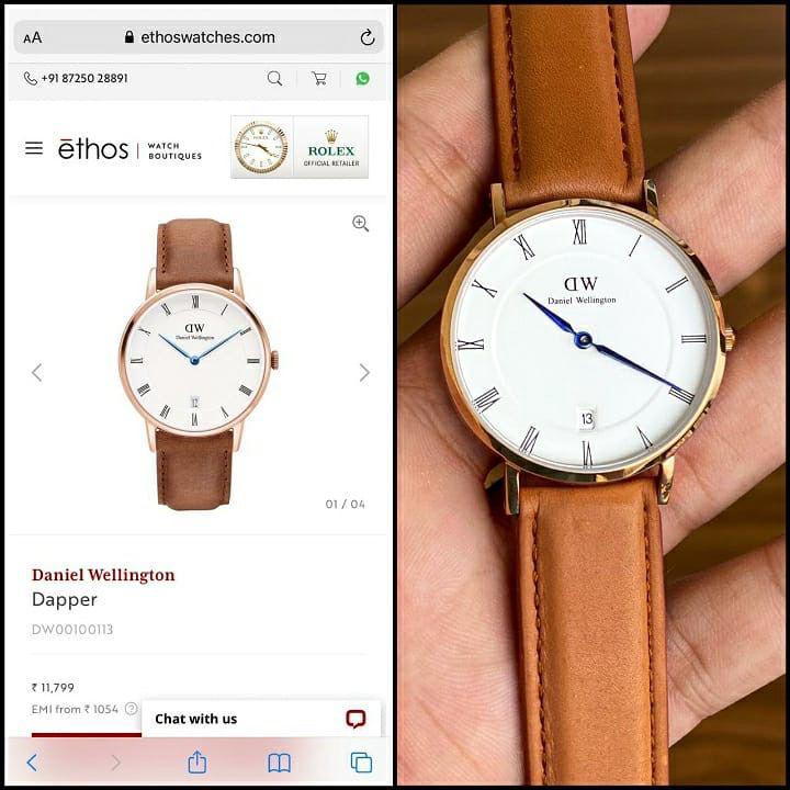 Buy First Copy Daniel Wellington Dapper Leather Strap Women’s Watch - Master Quality 7A Mirror at Lowest Price Online India